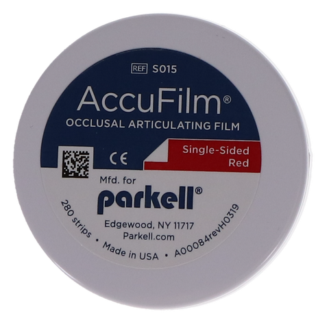 AccuFilm I Single-Sided Pre-Cut Articulating Film 20 microns, S015, Articulating Products, Articulating Film