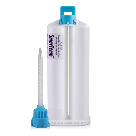 SmarTemp Provisional C&B Resin, Split Cartridge, 50 ml, Ultra Light A1, 1/Pk, S337