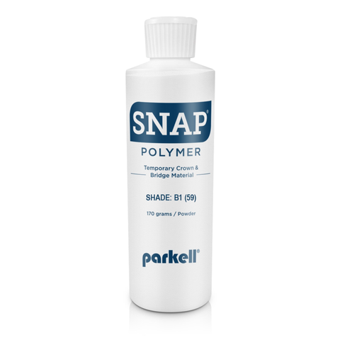 Snap Temporary C&B Material, Polymer, Acrylic Powder, # 59, 170 g, B1, 1/Pk, S452