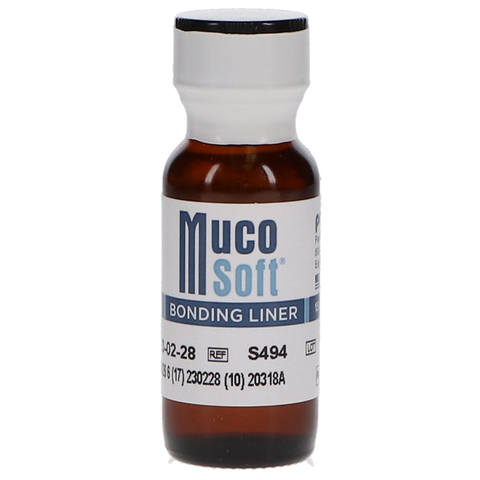 Parkell MucoSoft Silicone Adhesive Bonding Liner, Refill, 15 ml, 1/Pk, S494