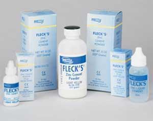 Fleck's Zinc Phosphate Cement Powder 29 g, 6050300, Cements & Liners, Permanent Cements