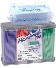 Microbrush Plus Micro-Applicator Dispenser Series Kit, Regular, Assorted, 400/Pk, PR400-KIT