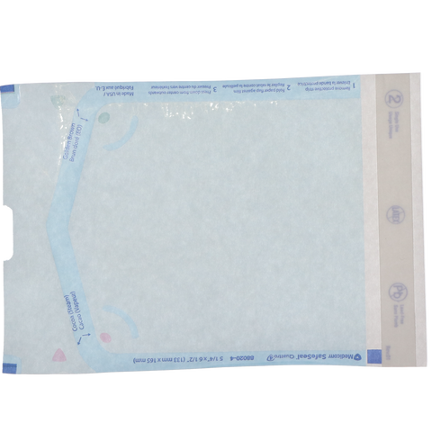 SafeSeal Quattro Pouches 5.25" x 6.5" 200/Pk, 88020-4, Infection Control, Sterilization-Pouches