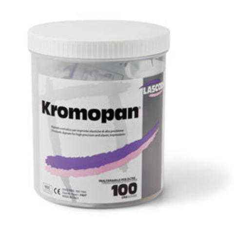 Kromopan 100 Chromatic Alginate, Dust-Free, Fast Set, Canister, 1 lb, Mint, 1/Pk, KRM203