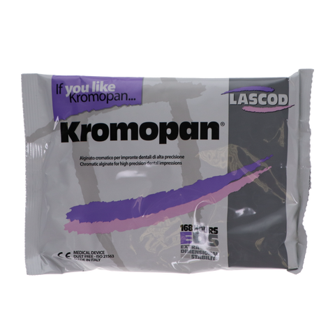 Kromopan Color Changing Dust Free Alginate, 1 Lb. Pouch, KRM302
