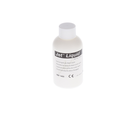 Jet Denture Repair Acrylic Liquid 118 ml, 1403, Impression Material, Repair Acrylics