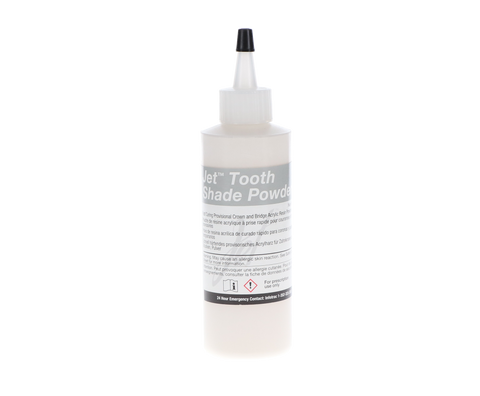 Jet Tooth Shade Temporary C&B Acrylic Resin, Powder, # 69, 4 oz, C2, 1/Pk