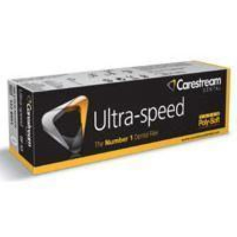 Ultra-Speed Film DF-53, Poly Double, # 0, 100/Pk, 1228931