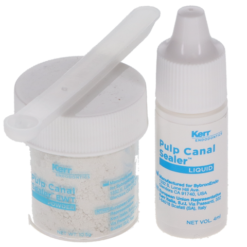 Pulp Canal Sealer EWT, Powder and Liquid Catalyst, Standard Pack, 4 ml, 1/Pk, 24746