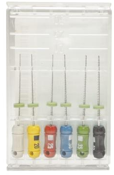 K-File, Stainless Steel, 21 mm, # 15-40, Assorted, 6/Pk, 8218021