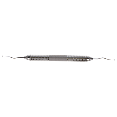 Explorer, Double-Ended, 11/12AF, # 6 Satin Steel Handle, 1/Pk, EXD11/12A6