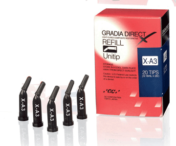 Gradia Direct, Unitip Refill, 0.16 ml, A1, 20/Pk