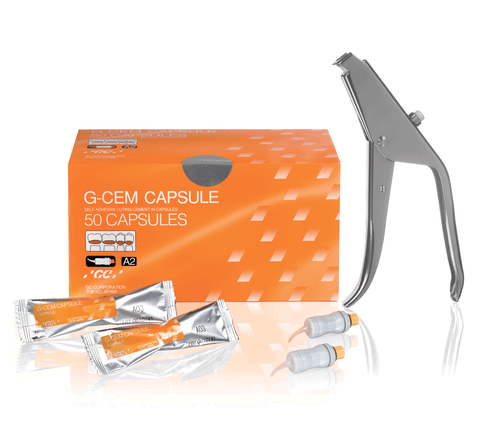 G-CEM Resin Cement, Capsule Refill Pack, 500 mg, A2, 50/Pk (Exp.08/31/26)
