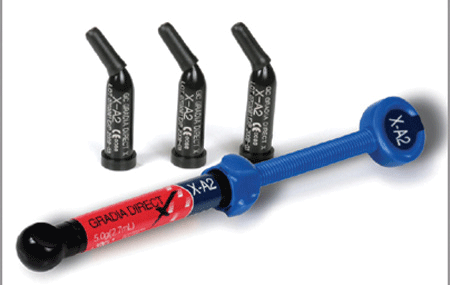 Gradia Direct X Universal Composite, Unitip Refill, 0.16 ml, X-A2, 20/Pk, 002591