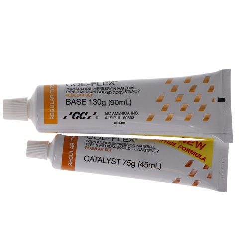 Coe-Flex Polysulfide Impression Material, Refill Package, Medium Body, Regular Type, Regular Set, 131102 (Exp 01/30/26)