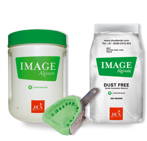 Image Alginate Impression Material, Dustless, Fast Set, Pouches, 1 lb, Mint, 1/Pk, 27416