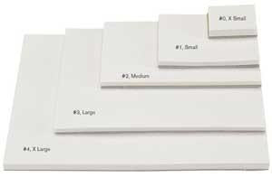 Non-Slip Mixing Pads  0 1-5/8" x 1-1/4", 31092, Cements & Liners, Accessories-Mixing Pads & Slabs