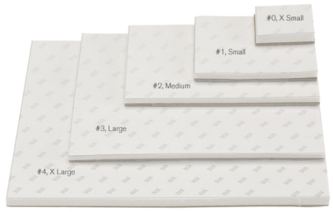 Non-Slip Mixing Pads  2 3-1/4" x 5-1/8", 31094, Cements & Liners, Accessories-Mixing Pads & Slabs