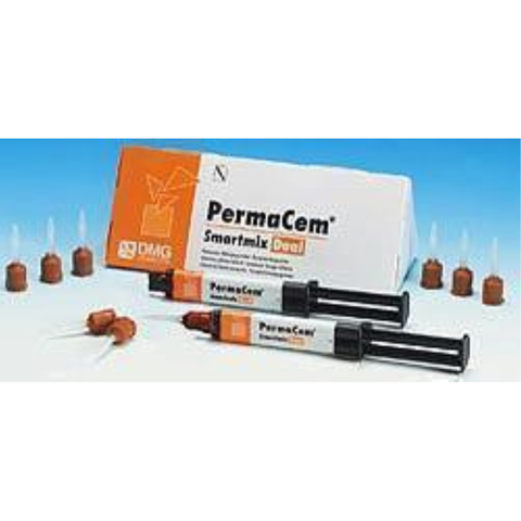 PermaCem Smartmix Dual Syringe Mixing Tips, Short, Brown, 50/Pk, 212040