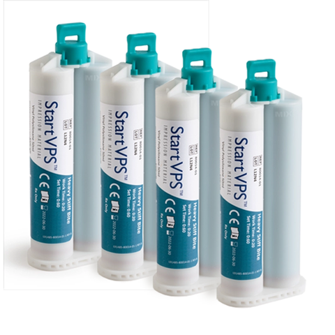 Star VPS Bite Registration Material, Heavy Bite, Regular Set, 50 ml, 4/Pk, 80014-01