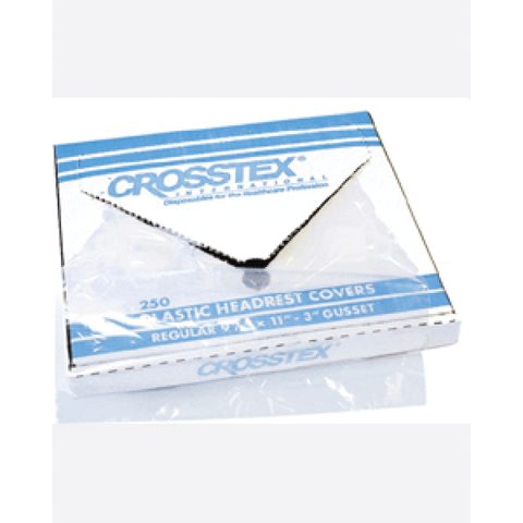 Headrest Cover Plastic 9.5x11 White 250/Bx