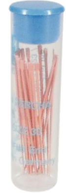 Hygenic Gutta Percha Points, Machine-Rolled, 28 mm, # 30, Blue, 5 Vials of 20 Points/Pk, H01472