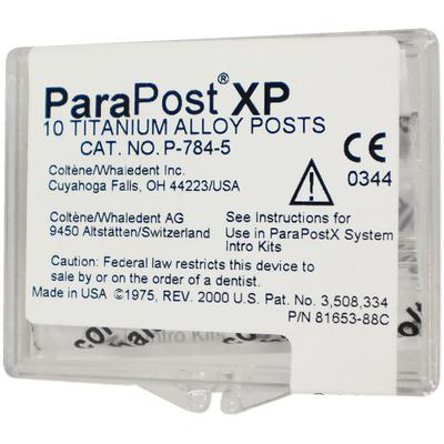 ParaPost Titanium Refill, Yellow 10/Pk, P8445