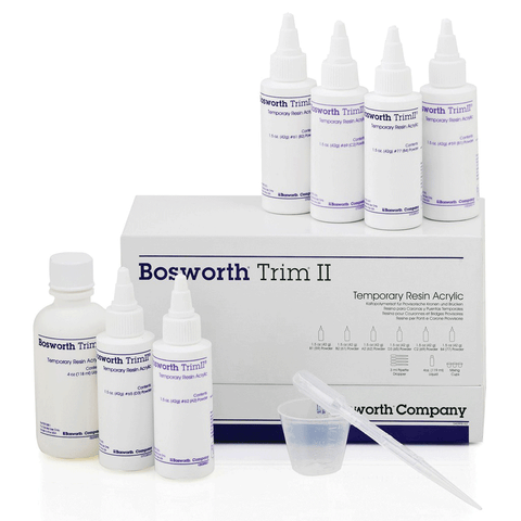 Trim II PEMA Temporary Resin Acrylic, Powder Refill, 1.5 oz, # D3/65, 1/Pk, 921095