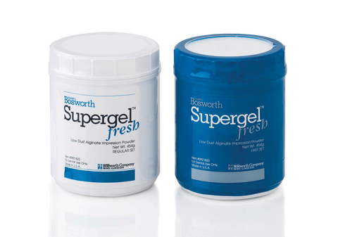 Supergel Fresh Alginate Impression Material, Regular Set, Canister, 1 lb, Berry Cherry, 1/Pk, 921822