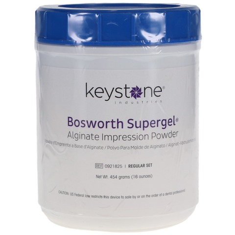 Supergel Alginate Impression Material, Regular Set, Can, 1 lb, 1/Pk, 921825