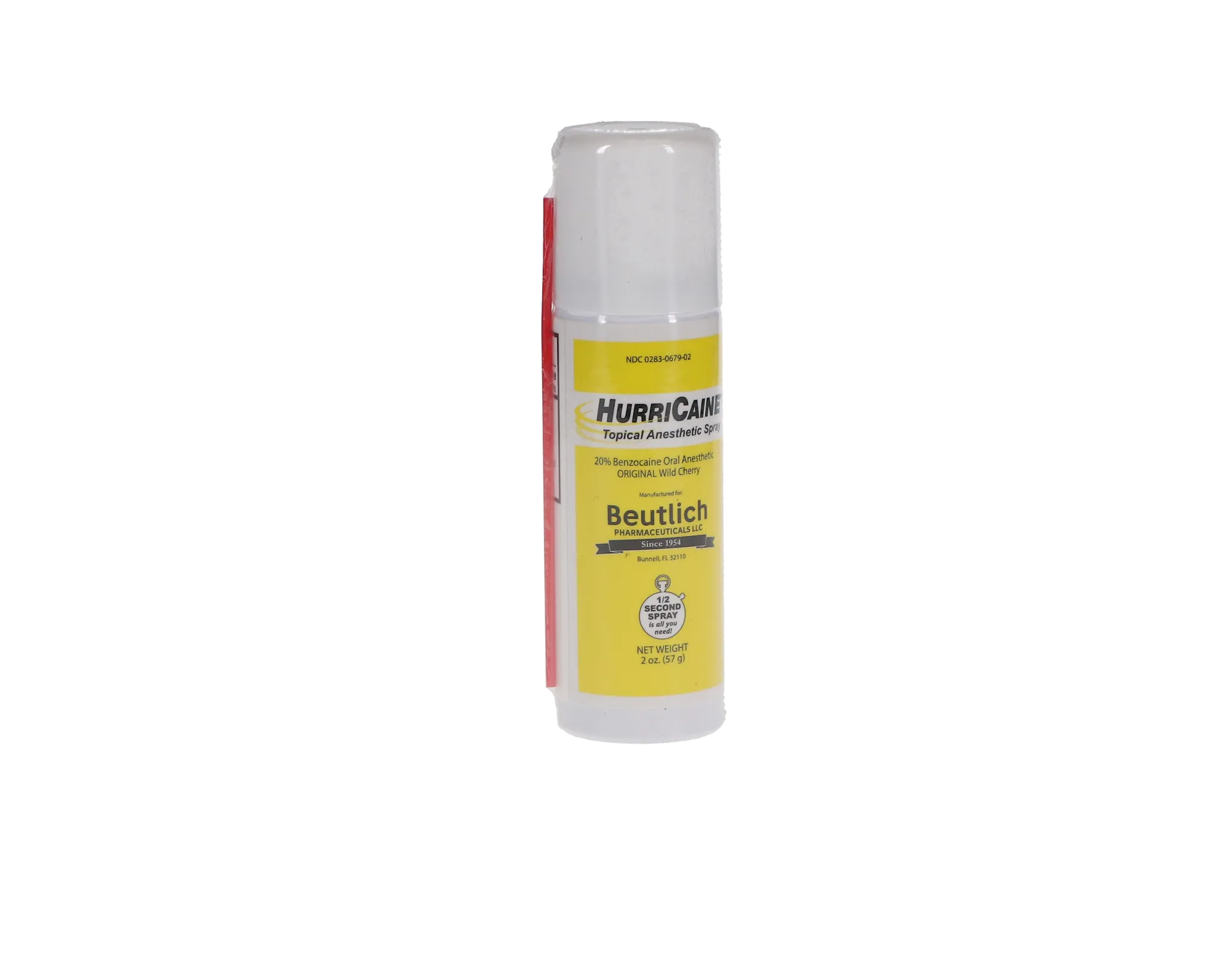 HurriCaine Topical Anesthetic Spray Kit, 2 oz Can, Wild Cherry, 1/Pk ...