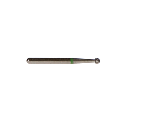 NTI Diamond Burs, FG, Round, # C801, 1.4 mm, Coarse, Green, 5/Pk, C801-014