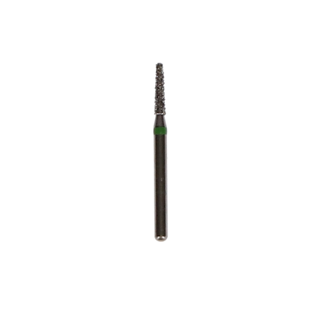 NTI Diamond Burs, FG, Round End Taper, # 855, 1.2 mm, Coarse, Green, 5/Pk, C855-012
