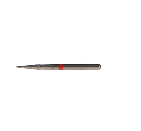 NTI TDF Series Diamond Burs, FG, TDF6, # F134, Fine, Red, 5/Pk, F134-014
