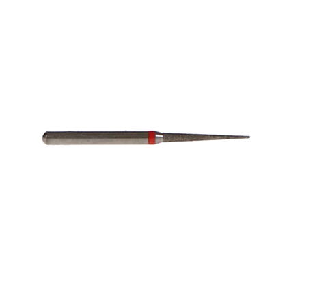 NTI Diamond Burs, FG, Needle, # F859, 1.2 mm, Fine, Red, 5/Pk, F859-012
