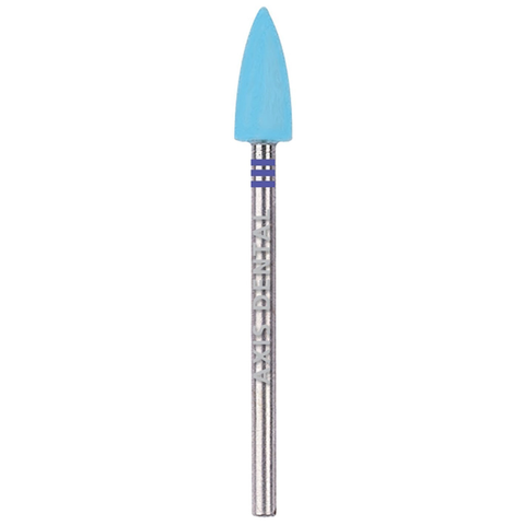 CeraGlaze Polishers, Refining, HP, Flame, 5.5 mm, Fine, Blue, 1/Pk, P3044