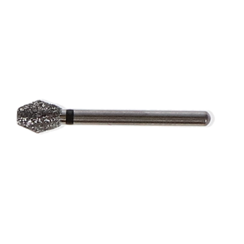 NTI Diamond Burs, FG, Barrel, # SC811, 3.3 mm, Super Coarse, Black, 5/Pk, SC811-033