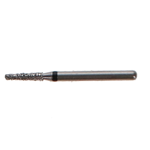 NTI Diamond Burs, FG, Taper Round End, # SC855, 1.2 mm, Super Coarse, Black, 5/Pk, SC855-012