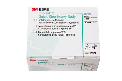 Imprint 3 Quick Step Refill Heavy Body, 10971, Impression Material, VPS Material/Vinyl Polysiloxane