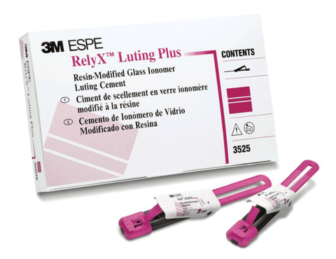 RelyX Luting Plus Cement Clicker Dispenser, Trial Kit, 11 g, 1/Pk