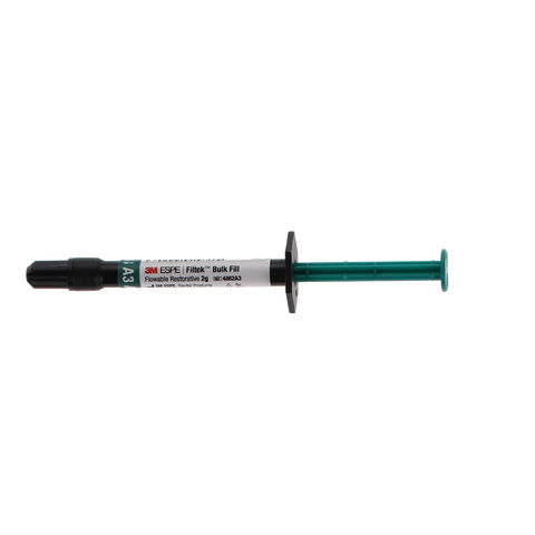 Filtek Bulk Fill Flowable Syringes 2 g A2, 4862A2, Cosmetic Dentistry, dental Composites