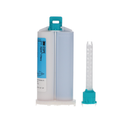 Imprint 4 Garant VPS Impression Material, Refill, Heavy Body, Regular Set, 50 ml, 4/Pk