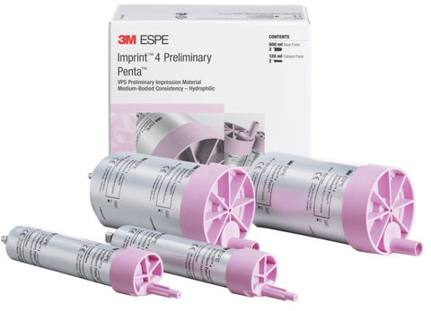 Imprint 4 Preliminary Penta VPS Impression Material, Value Refill, 360 ml, 6/Pk