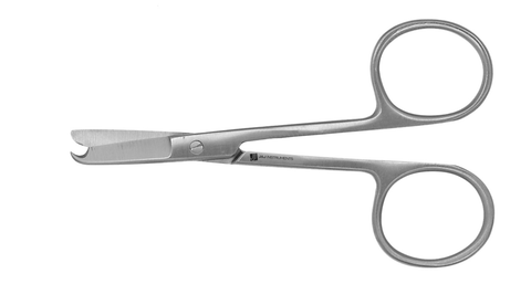 Pomee Surgical Suture Scissors Spencer Stitch 3.5", 723-3010, dental Instruments, Mirrors & Handles