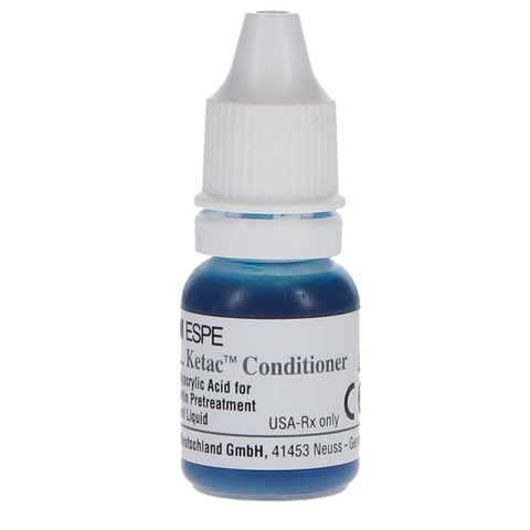 Ketac Conditioner, 25% Polyacrylic Acid, Liquid Refill, 10 ml/Bt, Blue, 1/Pk