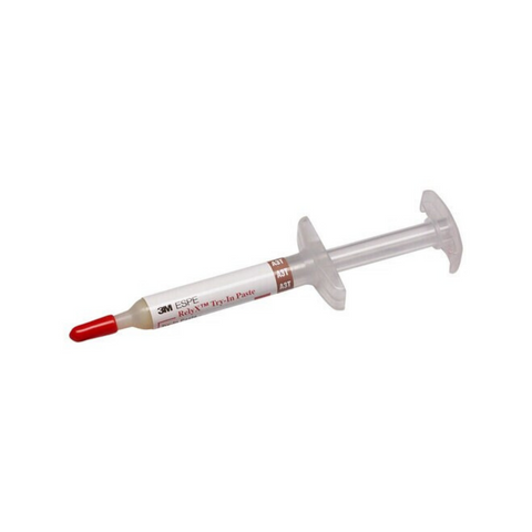 RelyX Light Curing Resin Veneer Cement, Syringe Refill, 3 g, B0.5 White, 1/Pk, 7614B0.5