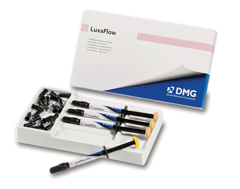 LuxaFlow Provisional Add-On Material, Syringe Refill, 1.5 g, Dark A3.5, 2/Pk, 211755