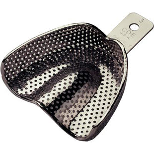 Coe Nickel-Plated Metal Perforated Regular Impression Trays, # 3, Medium/Large, Upper, 1/Pk, 260031