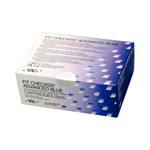 Fit Checker Advanced, 48 ml Cartridge, Blue, 2/Pk, 004905