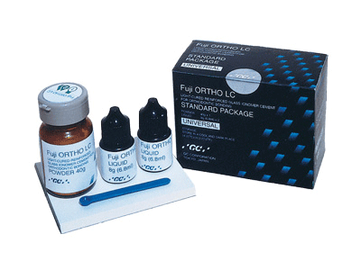 Fuji Ortho LC Orthodontic Cement, Powder/Liquid, Standard Package, 1/Pk